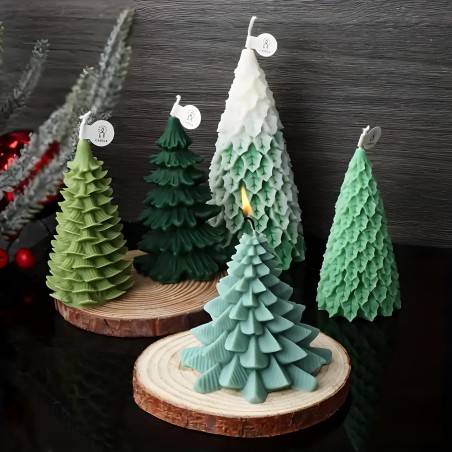 Molde Árvore Festiva de Natal em Silicione
