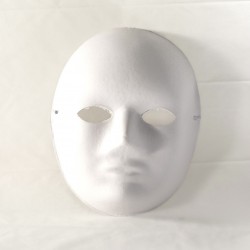Máscara Pasta de Papel - para pintar