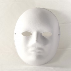 Máscara Pasta de Papel - para pintar