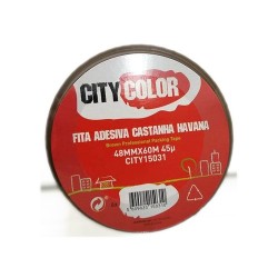 Citycolor - FITA ADESIVA 48mmx60m CASTANHA HAVANA CITY15031